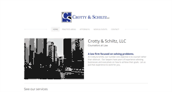 Desktop Screenshot of crottylaw.com
